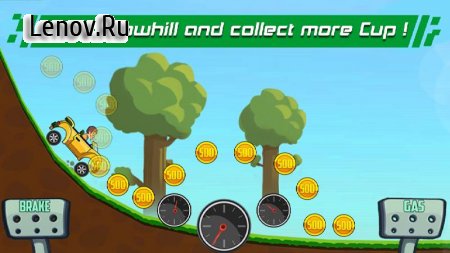 Mountain racing crazy - Downhill racing v 1.0.3 Мод (Unlimited Gold Coins)