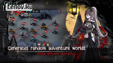 Dark Dungeon Survival -Lophis Fate Card Roguelike v 1.4.0 Мод (Free shopping)