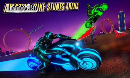 Light Bike Stunt Racing Game v 4  (Unlimited gold coins)