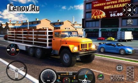 Euro Truck Driving Simulator Transport Truck Games v 1.31 Мод (Free Shopping)