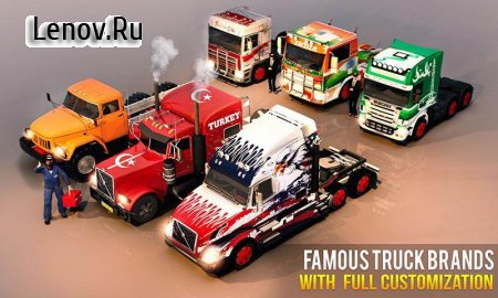 Euro Truck Driving Simulator Transport Truck Games v 1.31  (Free Shopping)