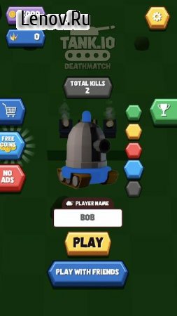 Tankers.play v 1.5 Мод (A large number of gold coins to advertise)