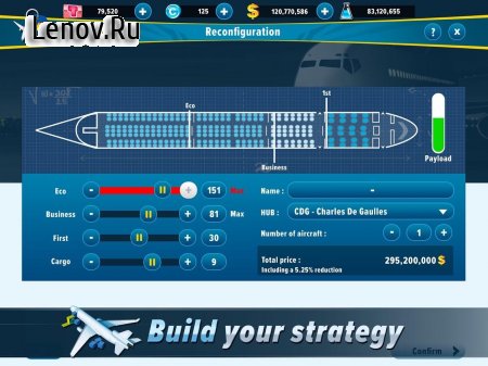 Airlines Manager - Tycoon 2021 v 3.02.0013 Мод (много денег)