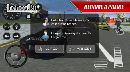 Real Police Car Driving v2 v 1.4  (A lot of gold coins)