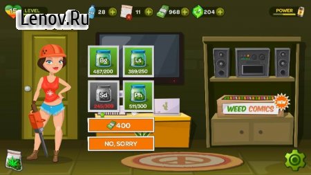 Kush Tycoon: Pot Empire v 3.2.40  (Unlimited Licenses/Gems/Water)