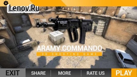 Army Commando Secret Mission 2019 v 1.0.0  (One Hit Kill/Unlimited Ammo/No Reload Time)