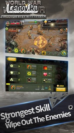 World War Warrior - Battleground Survival v 1.0.8 Мод (Unlimited Money/Coins/Gold/Gems)