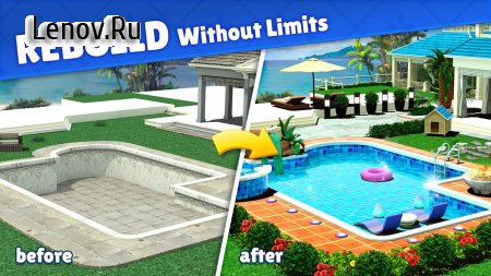 Home Design : Caribbean Life v 2.3.00 Mod (Unlimited Boosters)