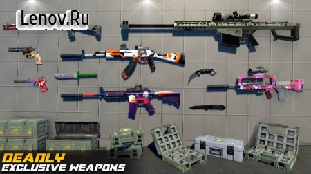 Counter Terrorist Strike: FPS Shooting Games v 1.0.5 Mod (God Mode/One Hit Kill)