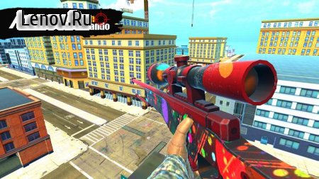 Free Firing Shooting Games: Elite Gun Shooter 3D v 1.0 Mod (God Mode/One Hit Kill)