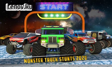 Monster Truck Mega Ramp Stunts Extreme Stunt Games v 1.38 (Mod Money/Unlocked)