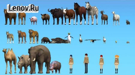 Animal School Simulator. girls and animal life v 5.900 Mod (A lot of gold coins)