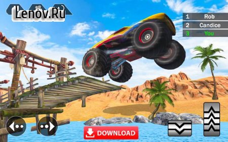 Mega Truck Race - Monster Truck Racing Game v 1.0 (Mod Money/Unlock all levels)
