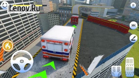 Roof Jumping Ambulance Simulator - Rooftop Stunts v 1.0 Mod (Unlimited gold coins)