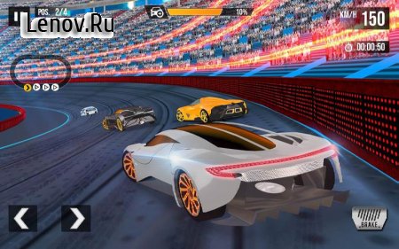REAL Fast Car Racing: Asphalt Road & Crazy Track v 1.0 Mod (Lots of gold coins)