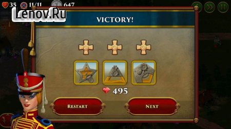 1812. Napoleon Wars TD Tower Defense strategy game v 1.5.0 Mod (Unlimited Gold/Silver/Diamonds)