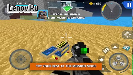 Cube Wars Battle Survival v 1.67 Mod (God mod)