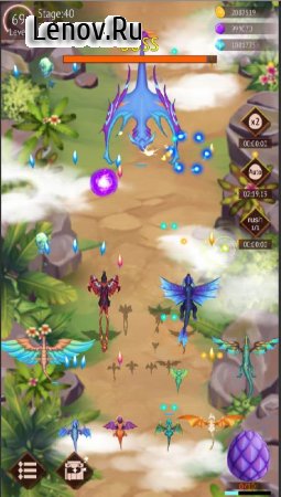 DragonFly: Idle games - Merge Dragons & Shooting v 1.0.12 Mod (Unlimited Gold/Diamonds/Stones)