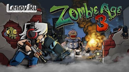 Zombie Age 3 HD v 1.2.0 Mod (A lot of banknotes/gold coins)
