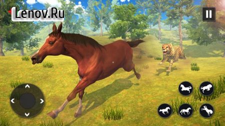 Wild Horse Family Simulator : Horse Games v 1.1.9 Mod (A large number of skill points)