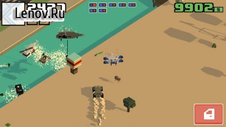 Smashy Road: Wanted 2 v 1.45 Mod (A lot of money)