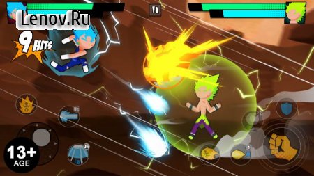 Super Dragon Stickman Battle - Warriors Fight v 1.1.10 Mod (Unlimited Money)