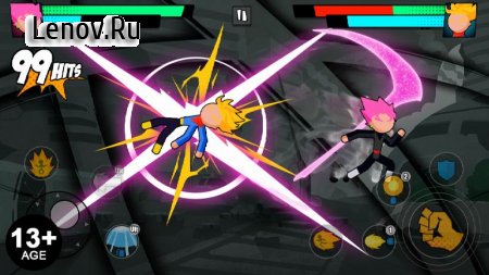 Super Dragon Stickman Battle - Warriors Fight v 1.1.10 Mod (Unlimited Money)