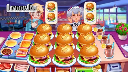 Cooking Master :Fever Chef Restaurant Cooking Game v 1.72 Mod (A lot of diamonds/gold coins)