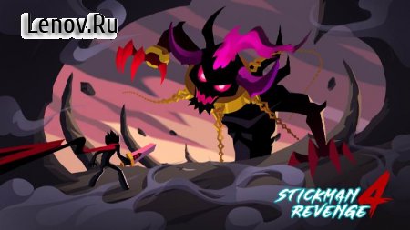Stickman Revenge Файтинг Ninja v 1.0.12 Mod (Lots of crystals/stamina)