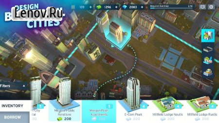 Cities: Urban Challenge v 0.1.6 Mod (Many buildings)