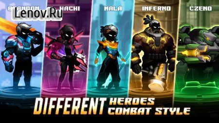 Cyber Fighters: Shadow Legends in Cyberpunk City v 1.11.68 (Mod menu/Free shopping)