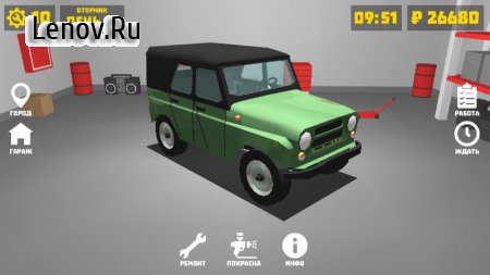 Retro Garage Car Mechanic Simulator v 2.10.1 (Mod Money)