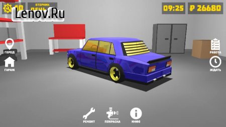 Retro Garage Car Mechanic Simulator v 2.16.0 (Mod Money)