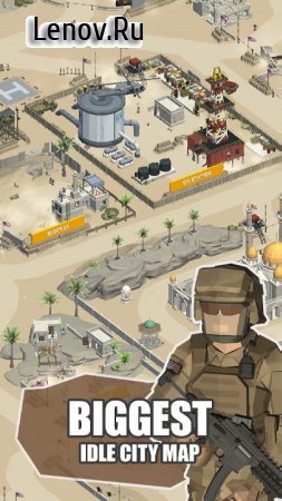 Idle Warzone 3d: Military Game - Army Tycoon v 1.2.3 Mod (Unlimited Money/Diamonds)