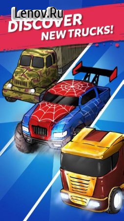 Merge Truck: Monster Truck Evolution Merger game v 2.17.1 (Mod Money)