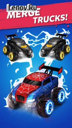 Merge Truck: Monster Truck Evolution Merger game v 2.17.1 (Mod Money)