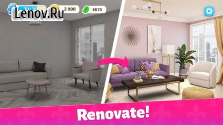 Color Home Design Makeover - paint your love story v 1.11 (Mod Money)
