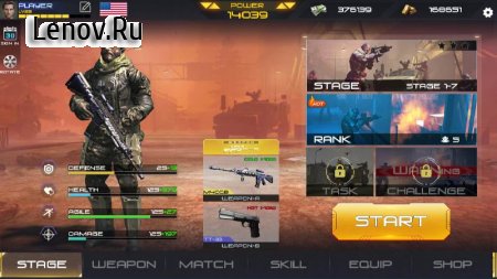 Call of Battle v 2.8 Mod (A lot of banknotes/gold bars)