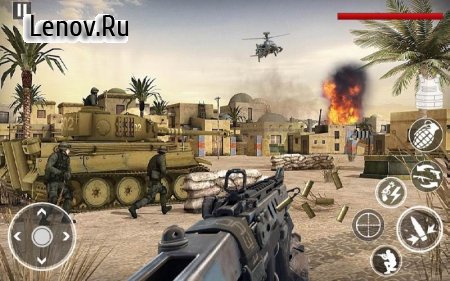 Мировая война Gun Игры v 5.4 Mod (God mode/Stupid enemy)