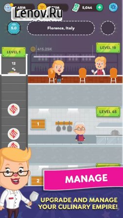 Idle Restaurant Empire - Cooking Tycoon Simulator v 12.260321.24 (Mod Money)