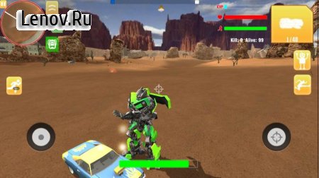 Robot War Free Fire - Survival battleground Squad v 1.0 Mod (Unlimited energy/bullets)