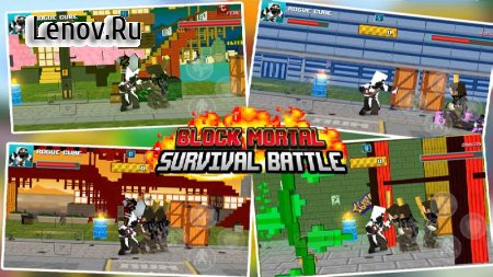 Block Mortal Survival Battle v 1.50 Mod (Unlimited Money/Speed)