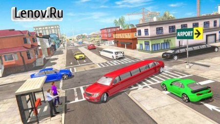 Limousine Taxi Driving Game v 1.13 Mod (A lot of money)
