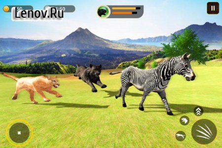 Wild Panther Family: Jungle Adventure v 1.3 (Mod Money)