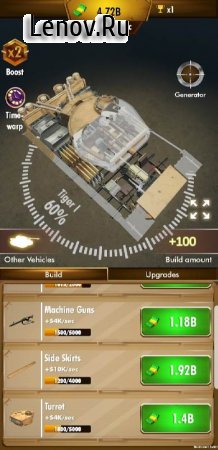 Idle Panzer v 1.0.1.052 Mod (Free Shopping)