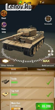 Idle Panzer v 1.0.1.049 Mod (Free Shopping)
