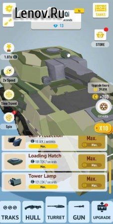 Idle Tanks 3D v 0.8 (Mod Money)