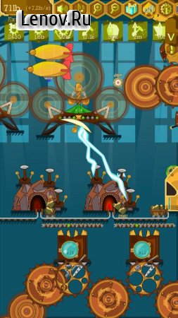 Idle Coin Factory: Incredible Steampunk Machines v 2.1.3 Mod (Unlocked/No ads)