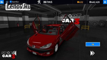 Sport car 3 : Taxi & Police v 1.04.076 Mod (Lots of gold coins/diamonds)