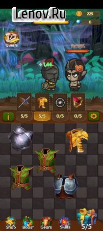 Merge Hero Tales - Idle AFK RPG v 1.0 Mod (High DMG/Lots of Gold)